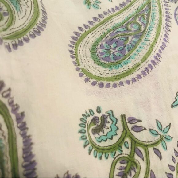 BEAU & RO Paisley Wrap with 3/4 sleeves. - Picture 12 of 16